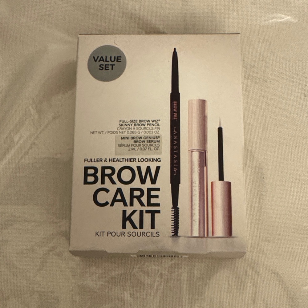 New Anastasia brow care kit.